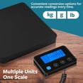 thumbnail image 4 of Smart Weigh Digital Postal Shipping Scale, 220 lb Capacity, 0.1 oz Readability, Hold & Tare Function, Includes Batteries & USB-C, 4 of 7