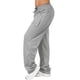 thumbnail image 5 of Qarigey Pantalones Pantalones deportivos sueltos Pierna recta Pantalones deportivos sueltos Pantalones de chándal casuales para mujer Prendas para la parte inferior del cuerpo Gris claro L Qarigey AP002164-03, 5 of 6