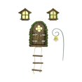 thumbnail image 1 of Puerta y ventanas de hadas, decoración exterior de jardín de hadas en miniatura, accesorios de jardín de hadas en miniatura con micropaisaje DIY, 1 of 8