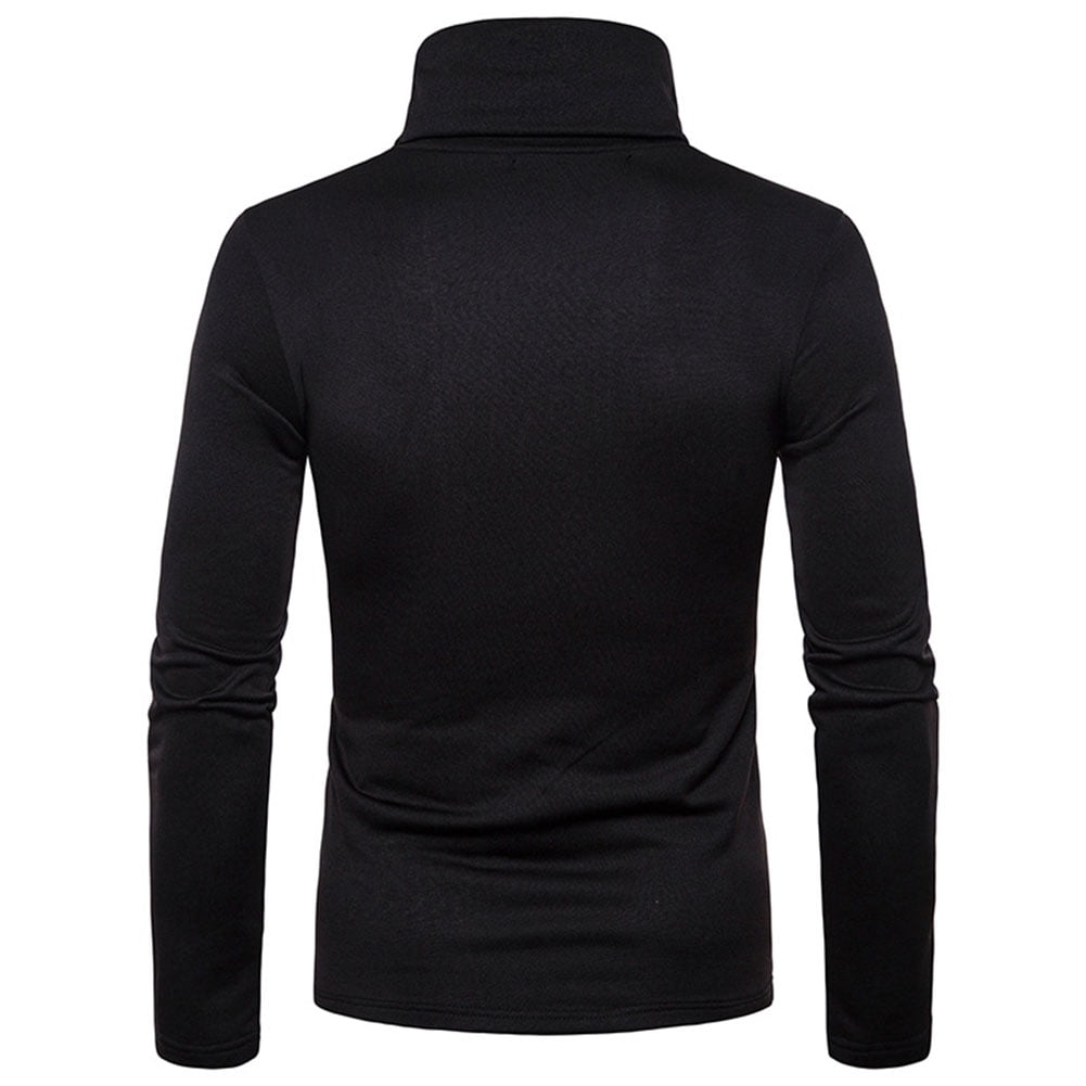Men Thermal Cotton High Neck Sweaters 