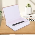 thumbnail image 4 of WASHWEPE 3pcs Decoration Book Decorative Linen White for Modern Home Decoration, 4 of 8