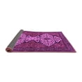 thumbnail image 2 of Ahgly Company Indoor Round Abstract Purple Modern Area Rugs, 8' Round, 2 of 4