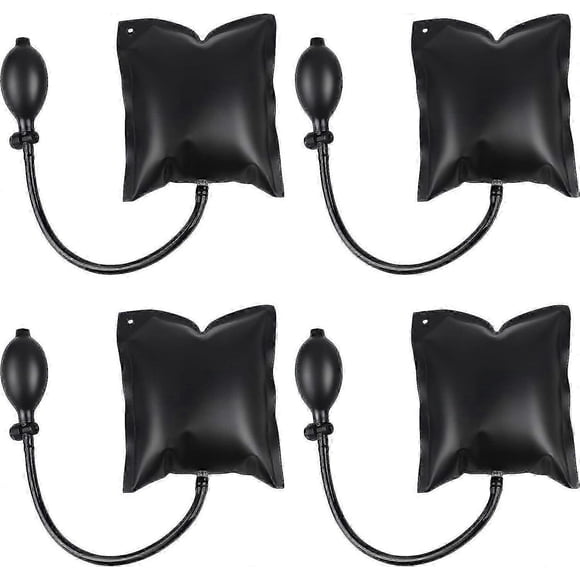 4 Pieces Air Wedge Pump Mounting Cushion, Cushioned Air Pump Wedge, Inflatable Wedge, Fast Window Door Positioning, For Door And Window Installation