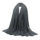 thumbnail image 3 of Bufanda de mujer, , Bufandas de verano, Bufanda de seda, Bufanda de algodón, Todos gris Yuyangstore Bufanda de algodón suave para mujer, 3 of 7