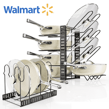 tonchean 6-Tier Carbon Steel Kitchen Corner Shelf Rack Free Standing ...