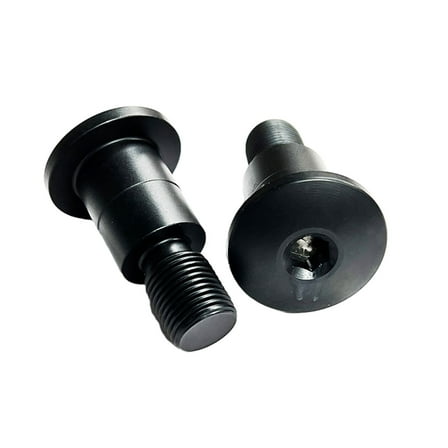 BIBABLYKE Motorcycle Universal for MT07 MT09 FZ10 XSR900 XJR1300 Dirt Bike Scootor Handlebar Grips Handle Bar Grip End Cap Plug 2x