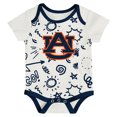 thumbnail image 4 of Newborn & Infant Outerstuff Auburn Tigers Three-Pack All Day Play Bodysuit Set, 4 of 4