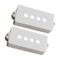 thumbnail image 1 of pitrice Electric Bass Open Pickup Cover for 4-String PB Bass Parts White, 1 of 9