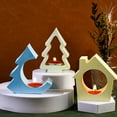 thumbnail image 4 of WINDLAND House/Tree Shape Candle Base Moulds Resin Craft Moulds Silicone Texture, 4 of 14