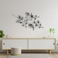 thumbnail image 3 of Cherry Blossom Branch Oriental Flower Japanese Plant Sakura Wall Sticker Art Decal for Girls Boys Kids Room Bedroom Nursery House Fun Home Decor Stickers Wall Art Vinyl Decoration Size (22x30 inch), 3 of 3