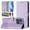 Purple, variant on ELEHOLD Case for Moto G Stylus 5G (2025), RFID Leather Wallet Stand Case with Long Shoulder & Wrist Strap,Wireless Charging,Darkpurple