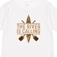 thumbnail image 4 of Inktastic Kayaking River is Calling Kayak Boys or Girls Long Sleeve Toddler T-Shirt, 4 of 5