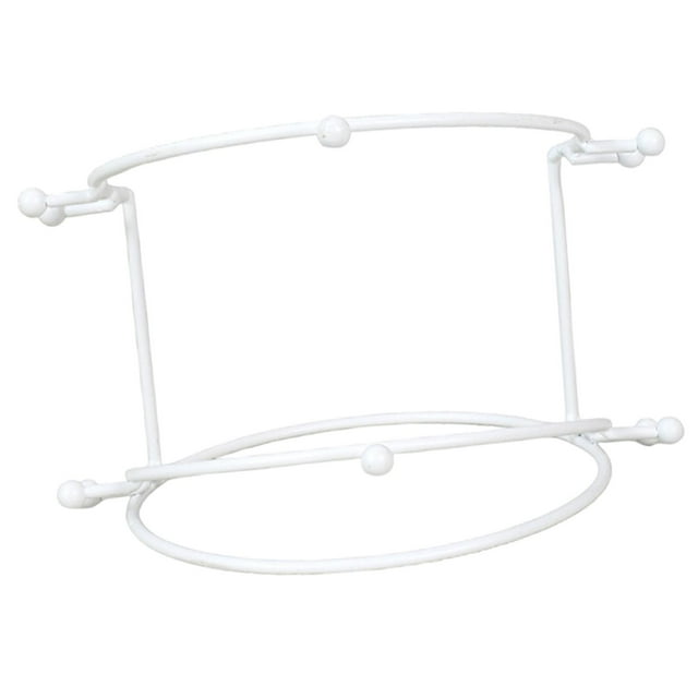 Ruiboury Metal Attractive Jewelry Rack For Headbands In Bow Tie Exhibition And Hair Accessory Organizer With Style Live Shows White 2 Tier