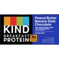 thumbnail image 3 of KIND Breakfast Protein, Peanut Butter Banana Dark Chocolate, 6 Count (Pack of 32), 3 of 4