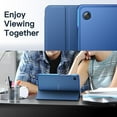 thumbnail image 7 of JETech Case for Samsung Galaxy Tab A11 / Tab A9 8.7-Inch 2025/2023, Slim Translucent Back Tri-Fold Folio Stand Protective Tablet Cover (Navy), 7 of 7
