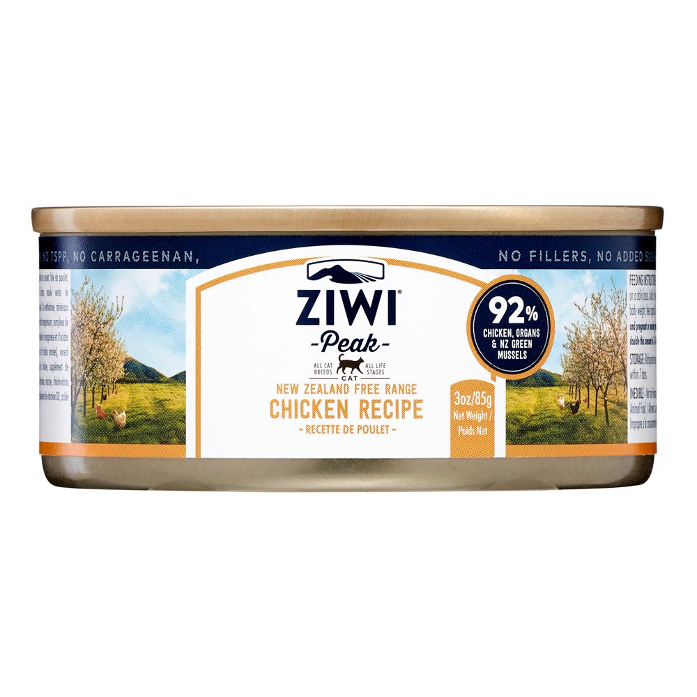 Ziwi Peak Chicken Recipe Canned Cat Food (Case of 24, 3oz each