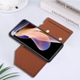 thumbnail image 7 of for Samsung Galaxy M52 5G Wallet Cover,Durable PU Leather Magnetic Closure Kickstand with Wrist Strap Credit Cards Pocket Shockproof Case for Samsung Galaxy M52 5G (Not 4G) Brown, 7 of 7