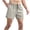 Beige, variant on Enjoytime Athletic Shorts for Men Solid Color Breathable Baggy Casual Running Workout Shorts with Pocket and Drawstring Army Green M