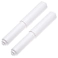 thumbnail image 1 of 2 Pack - White Toilet Paper Holder Spring Loaded Roller Replacement, 1 of 5