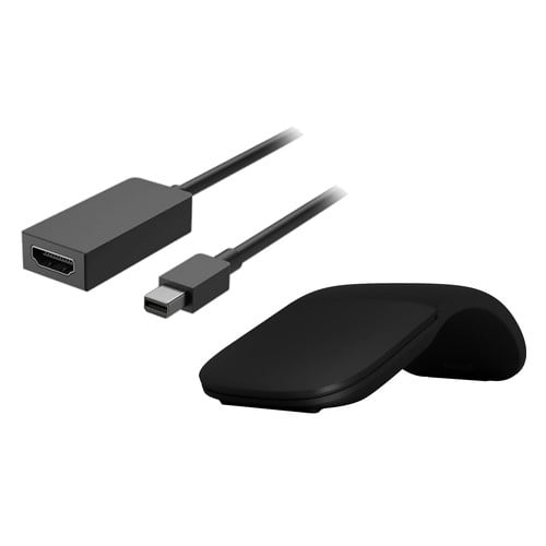 Mini DisplayPort to HDMI 2.0 Adapter+Arc Mouse - Connects any Surface to HDMI - Mouse connects via Bluetooth - DisplayPort 1.2 standard 3840 2160p @ 60Hz - Mouse scrolls vertically & horizonta - Walmart.com