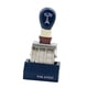 thumbnail image 3 of Sello de Fecha con Rodillo perfecl Estampador de goma D Azul, 3 of 7
