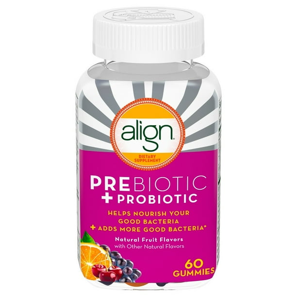 Align Gummies Pre+Probiotic 60Ct