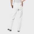 thumbnail image 5 of SPECTRUM UNIFORMS Unisex Scrub Pant, Ultrasoft Classic Scrub Pants Drawstring Waist Pant Ideal for Medical Professionals Pant White, 5 of 5