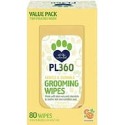 PL360 Grooming Wipes 80/Pack 2 Pack