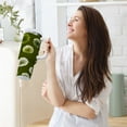 thumbnail image 6 of 30 oz Insulated Stainless Steel Tumbler Double Wall Stainless Steel Tumbler with 2-Way Drinking Green Dandelions Pattern, 6 of 9