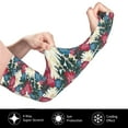 thumbnail image 3 of Uemuo Beautiful Flower Printed Arm Sleeves, Cooling UV Sun Protection Sports Compression for Men/Women, 3 of 8