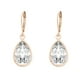 thumbnail image 1 of Arete para Mujer con Cristal Fino Swarovski en Forma de Gota – Bañado en Oro Rosa 14k– Arete Elegante y Brillante, Aretes de Mujer de Moda– Joyería para Mujer de Moda– Regalo especial Ortiz Espinosa Temporada, 1 of 2