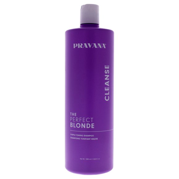 The Perfect Blonde Shampooing Tonifiant Violet par Pravana pour Unisexe - Shampooing 33,8 oz