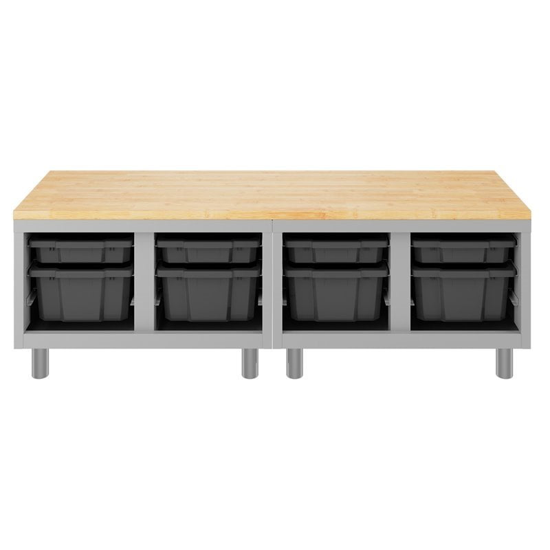 Space Solutions Huxley Mudroom Metal Storage Starter Set I 3 Piece