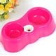 thumbnail image 3 of Methold Tazón de comida para perros, dispensador automático de agua, alimentadores, fuente de agua para gatos de doble puerto Suministros para perros, 3 of 3