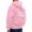 Pink, variant on Men's Full Zip Hoodie with Built-in Backpack Pocket, Raglan Sleeve Utility Sweatshirt for Commute & Streetwear