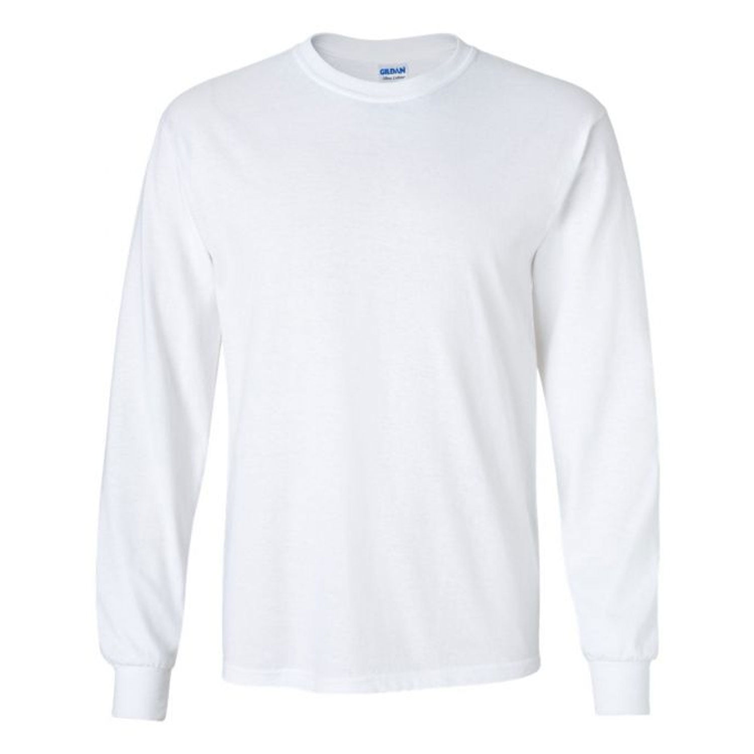 Long Sleeve T-Shirt Cotton/Polyester - White - Youth XL - Walmart.com