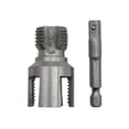 thumbnail image 1 of PVC Pipe Threader Set with Dual Dies for Internal & External Threading, 1/2 to 1 3/4 Pipe Sizes, Iron Construction, Home Improvement Plumbing Tool, 1 of 8