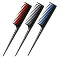thumbnail image 2 of Miangastore 3Pcs Tip Tail Combs Long Handle Combs Hairdressing Combs Detangling Combs, 2 of 8
