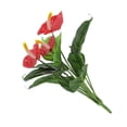 thumbnail image 2 of artificial flower fake flower plastic artificial flower artificial anthurium plastic anthurium, 2 of 9