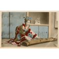 thumbnail image 2 of Japan - Woman In A Kimono Playing A Traditional Koto Print By Mary Evans Grenville Collins Postcard Collection, 2 of 4