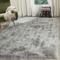 thumbnail image 6 of SAFAVIEH Venice Solid Shag Area Rug, Pearl, 5' x 8', 6 of 6