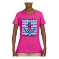 thumbnail image 2 of Wild Bobby Faith Hope Love Breast Cancer Awareness Anchor Breast Cancer Awareness Women Graphic Tee, Fuschia, Small, 2 of 6