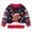 A51-Blue, variant on Toddler Boys Christmas Holiday Knit Pullover Sweater, Festive Reindeer Santa Gingerbread Graphic Crewneck Top 3-4 Years