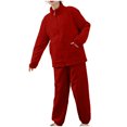 thumbnail image 6 of Giftesty Womens Winter Clothes Women's Warm Plush Thickened Pajama Set Zipper Pocket Home Suit Set, 6 of 6