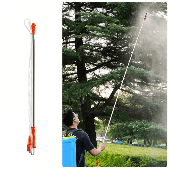 Garden Sprayer Stainless Steel Extension Pipe Sprayer 2.6m