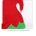 thumbnail image 4 of ZQUUVOU Christmas Hat Santa Hat Holiday Hat For Adults Unisex Velvet Classic Santa Hat For Xmas New Year Party Headwear Red, 4 of 5