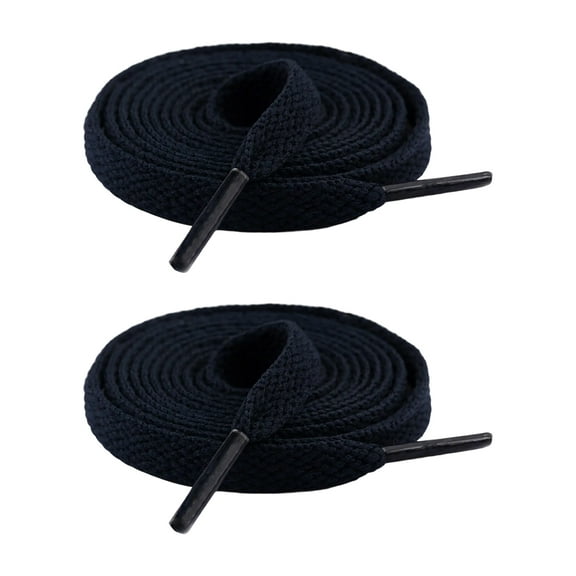 1 Pair Flat Sneaker Shoelaces 8mm Wide Multicolored Polyester Shoe Laces for Athletic Running Casual Shoes Boot Strings