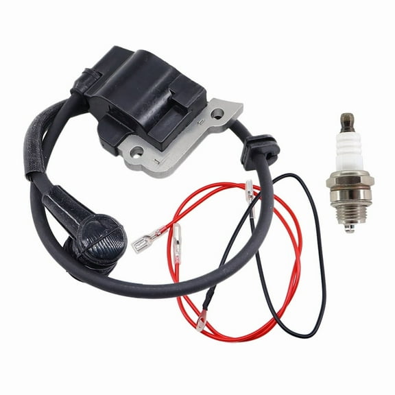 Huri Ignition Coil For Ryobi RY3714 RY3716 RY3818 309266001 with Spark Plug Chainsaw