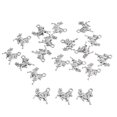 thumbnail image 3 of 10 Unids Forma Animal Charm Colgante De Unisex Joyería De Moda Fabricación De Accesorios Colgante Caballo Salvador Dali Encantos de plata antiguos, 3 of 10