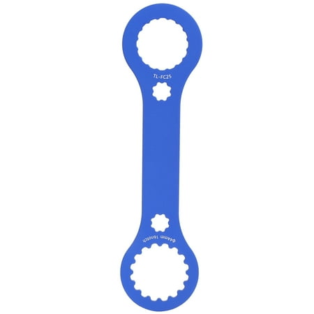 

TOOPRE Aluminium Alloy BB Wrench Multifunction Integrated Crankset Remove Install ToolBB Wrench Tool-A